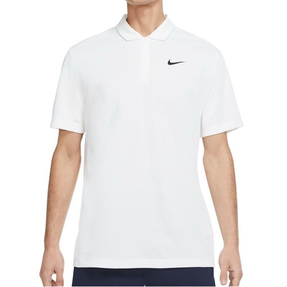 ❇️NWT❇️ Nike Men's Classic White Polo Shirt - Picture 4 of 9